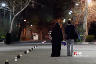 مراسم پذیرش معتکفین دانشگاه تهران