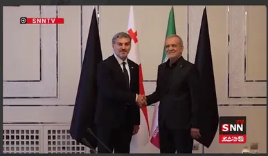 دیدار رئیس‌جمهور گرجستان با پزشکیان + فیلم