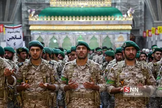 تجدید میثاق بسیجیان با آرمان های امام خمینی (ره)