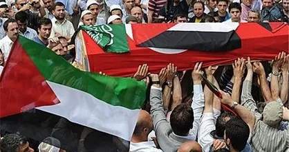 تحویل پیکر دو شهید فلسطینی به خانواده&zwnj;هایشان