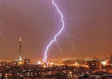 پیش‌بینی هواشناسی در خصوص وقوع رگبار و رعد و برق
