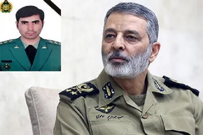 سرلشکر موسوی شهادت ستوان&zwnj;یکم &laquo;جاویدی مهر&raquo; را تسلیت گفت