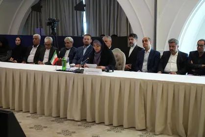 نشست ۳ جانبه همکاری ایران، جمهوری آذربایجان و روسیه در باکو با موضوع حمل و نقل