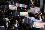 تشییع پیکر 135 شهید گمنام