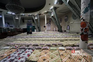 مراسم پذیرش معتکفین دانشگاه تهران