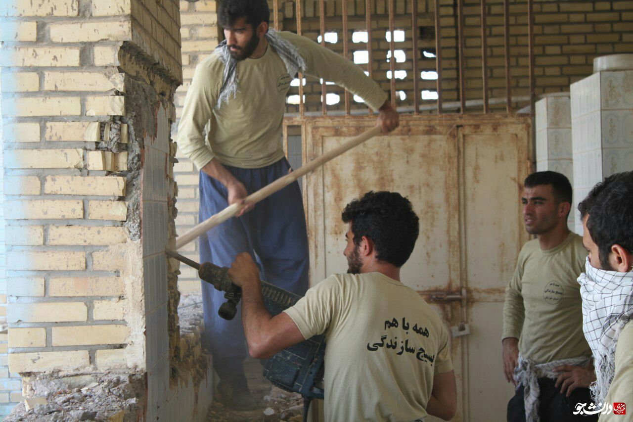 اردوی جهادی دانشجویان جهادگر دانشگاه علوم کشاورزی و منابع طبیعی خوزستان