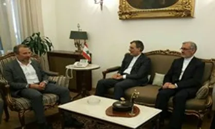 دستیار ارشد ظریف با وزیر خارجه لبنان دیدار کرد