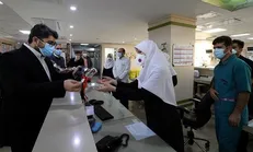حضور مدیرعامل سازمان تامین اجتماعی در جمع پرستاران بیمارستان‌های لبافی نژاد و کاشانی