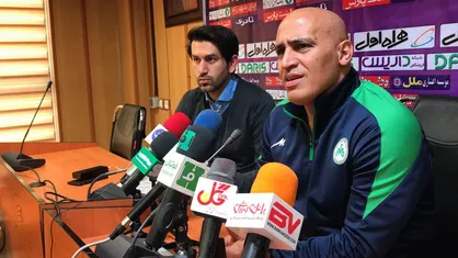 کنایه معنادار منصوریان به رحمتی در نشست خبری دیدار با پرسپولیس