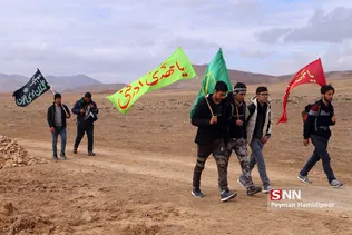 زائران پیاده «چناران شهر» خراسان شمالی