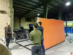 دانشجویان جهادگر دانشگاه صنعتی کرمانشاه کانکس و سرپناه برای مردم زلزله‌دیده می‌سازند+تصاویر