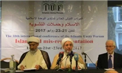 مشکل تحقق آرمان وحدت در جهان امروز تحریف حقایق توسط صاحبان قدرت&rlm;&zwnj;های رسانه&rlm;&zwnj;ای است
