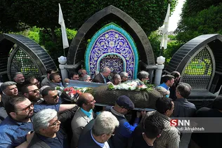 مراسم تشییع پیکر سیدمصطفی موسوی