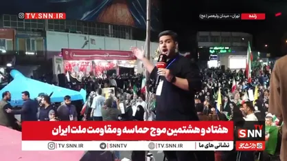 پهپاد&zwnj;ها امشب در میدان ولیعصر حال و هوایی خاص آفریدند!+فیلم