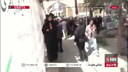 شهید نوجوان ۱۷ ساله در قطعه ۴۲ بهشت زهرا / تشییع این شهید گواهی بر باطل بودن ادعاهای دشمن است