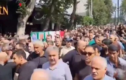 ببر مازندران روی دستان مردم بابل