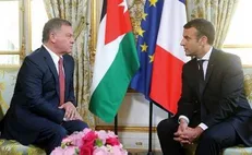 رایزنی «عبدالله دوم» و «ماکرون» درباره فلسطین