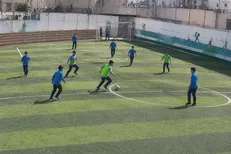 آخرین بازی فوتبال دانش‌آموزان مدرسه میناب در آخرین لحظات پیش از حادثه + فیلم