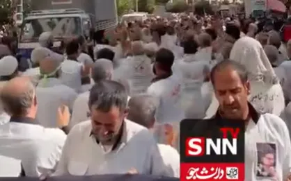 بیست&zwnj;وپنجمین کاروان پیاده مشهد پس از ۷۲ روز به کربلا رسید/ گزارش خبرنگار SNNTV از پایان ۷۲ روز پیاده روی + فیلم