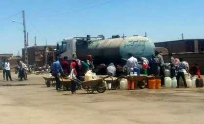 مشکلات آبی روستائیان حسین&zwnj;آباد نیشابور /  فقط ۵۰ خانوار مستأجر زمین&zwnj;های کشاورزی آستان قدس هستند!