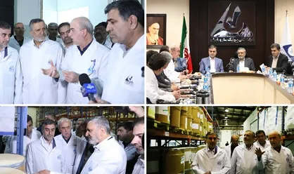 وزیر تعاون، کار و رفاه اجتماعی از شرکت آنتی&zwnj;بیوتیک&zwnj;سازی ایران در ساری بازدید کرد