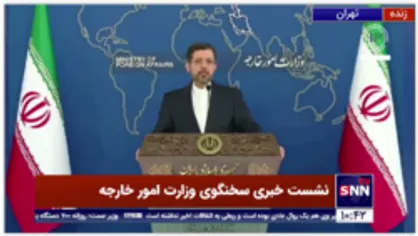 خطیب زاده: آمریکا عضو برجام نیست و نمی تواند مسائلی را به دیگر اعضای برجام منتسب کند