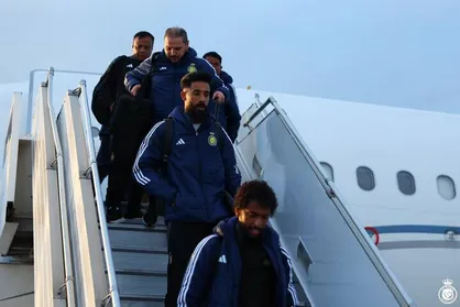 کاروان النصر بدون رونالدو به تهران رسید