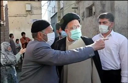بازدید رئیس&zwnj;جمهور از محله هرندی تهران