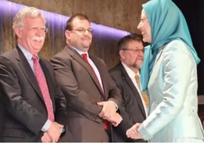 رشوه گروهک منافقین به بولتون برای تغییر نظام در ایران