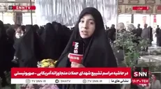 روایتی از حال و هوای قطعه ۴۲ بهشت زهرا تهران/مردم اینجا با شهدا عهد می‌بندند که اجازه ندهند دشمن به خاک ما کوچکترین دست درازی کند