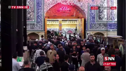 تصاویری از حرم حضرت امیرالمومنین(ع) در آستانه اربعین حسینی