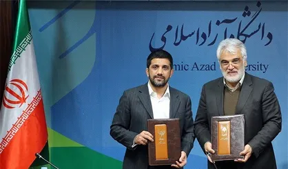 دانشگاه آزاد اسلامی و فدراسیون کشتی تفاهم&zwnj;نامه همکاری امضا کردند