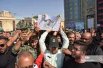 تشییع پیکر مطهر شهید «رضا زارع‌ مویدی» شهید مدافع امنیت در شیراز