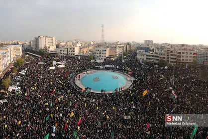 تجمع مردم تهران در دفاع از امنیت، ثبات و اقتدار ایران - ۱