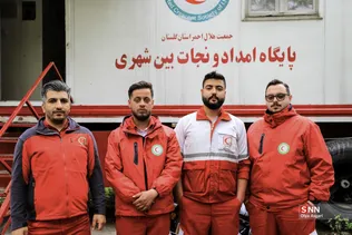 یک روز با پایگاه امداد و نجات هلال احمر ناهارخوران گرگان