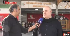 معاون امنیتی استانداری خوزستان: تردد زائران در مرز شلمچه حتی لحظه‌ای متوقف نشده است + فیلم
