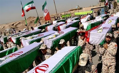 بازگشت پیکر مطهر ۵۵ شهید تازه تفحص شده دفاع مقدس به میهن