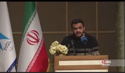 انتقاد نماینده بسیج دانشجویی از کم&zwnj;توجهی استاندار فارس به دانشگاه در مراسم ۱۶ آذر + فیلم