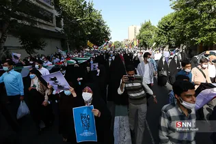 راهپیمایی مردمی در حمایت از فلسطین مظلوم 