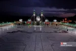 رزمایش کمک‌های مومنانه بسیج دانشجویی استان قم در مسجد مقدس جمکران