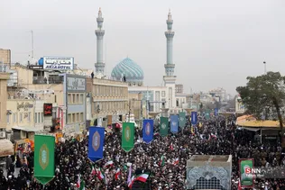  تشییع پیکر دو شهید مدافع امنیت در حمله اغتشاشگران 