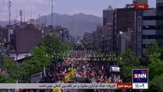 مردم سراسر ایران اسلامی حامی مظلومان فلسطینی