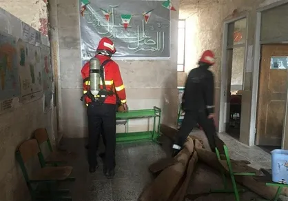 باز هم آتش در مدرسه/ ۴ دانش&zwnj;آموز دبستانی سوختند
