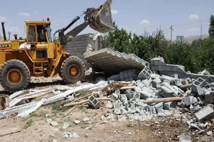 ۶۴۲ مورد ساخت&zwnj;وساز غیرمجاز در اراضی کشاورزی همدان تخریب شد
