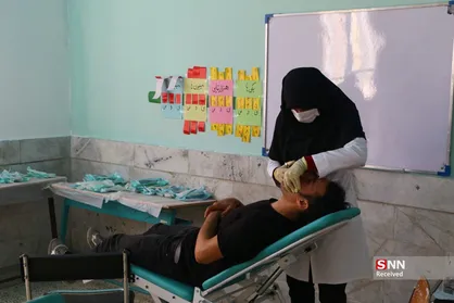 خدمت&zwnj;رسانی قرارگاه جهادی شهید یحیوی دانشگاه علوم پزشکی خراسان شمالی به ۱۰۰۰ نفر
