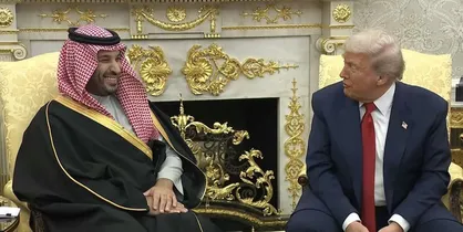 ترامپ: سریع جنگنده&zwnj;های اف ۳۵ را به عربستان تحویل خواهیم داد! + فیلم