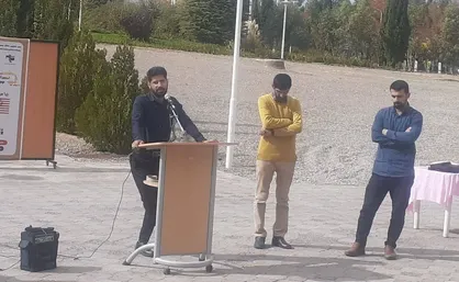 برگزاری تریبون آزاد دانشجویی در دانشگاه تحصیلات تکمیلی کرمان