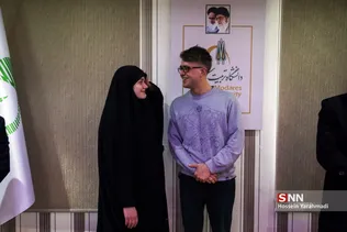 مراسم تشرف به اسلام دو دانشجو روسی