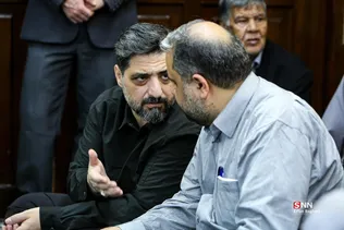 مراسم گرامیداشت شهید علی لاریجانی در مسجد بلال صدا و سیما