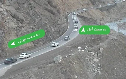 ممنوعیت تردد کامیون&zwnj;ها به جاده هراز
